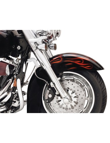 Correderas de la horquilla delantera cromadas