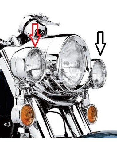 Aros embellecedores para faros auxiliares