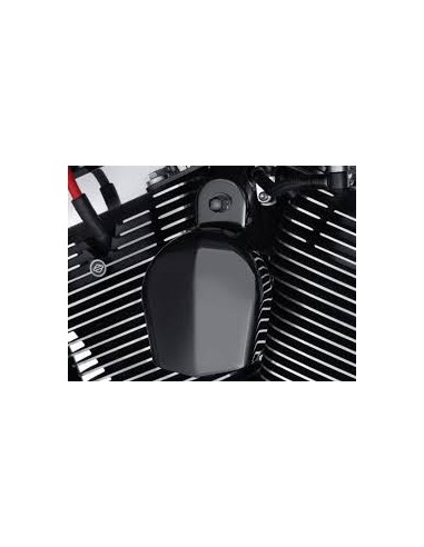 Tapa de bocina negro brillante