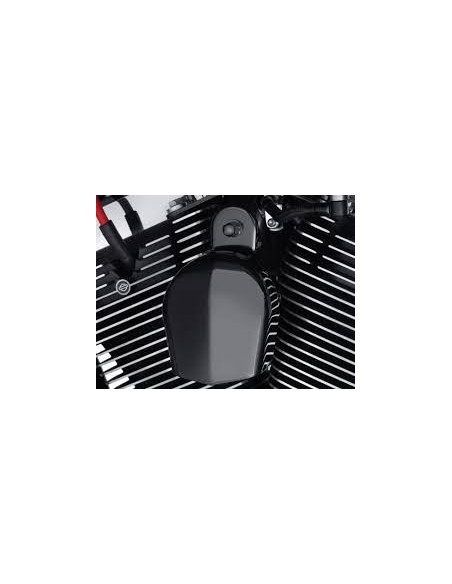 Tapa de bocina negro brillante