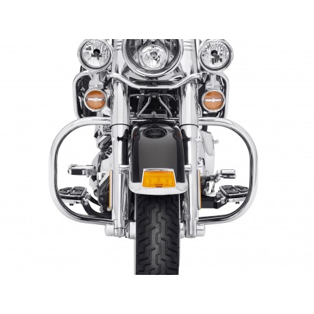 Defensa de motor cromada