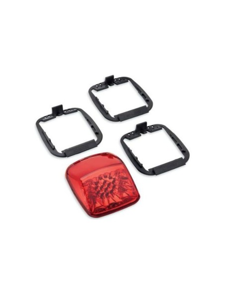 Piloto de led trasero con lente roja