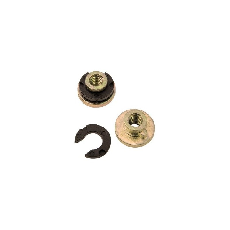 10pc Black Aluminum Fender & Seat Mounting Nut Kit – Fits Harley-Davidson 1996-2022 (Sportster, Road King, Street Glide, Dyna)
